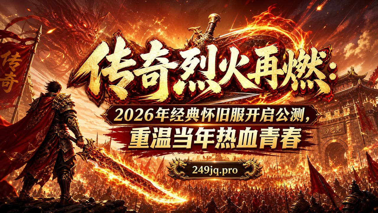 传奇烈火再燃：2026年经典怀旧服开启公测，重温当年热血青春