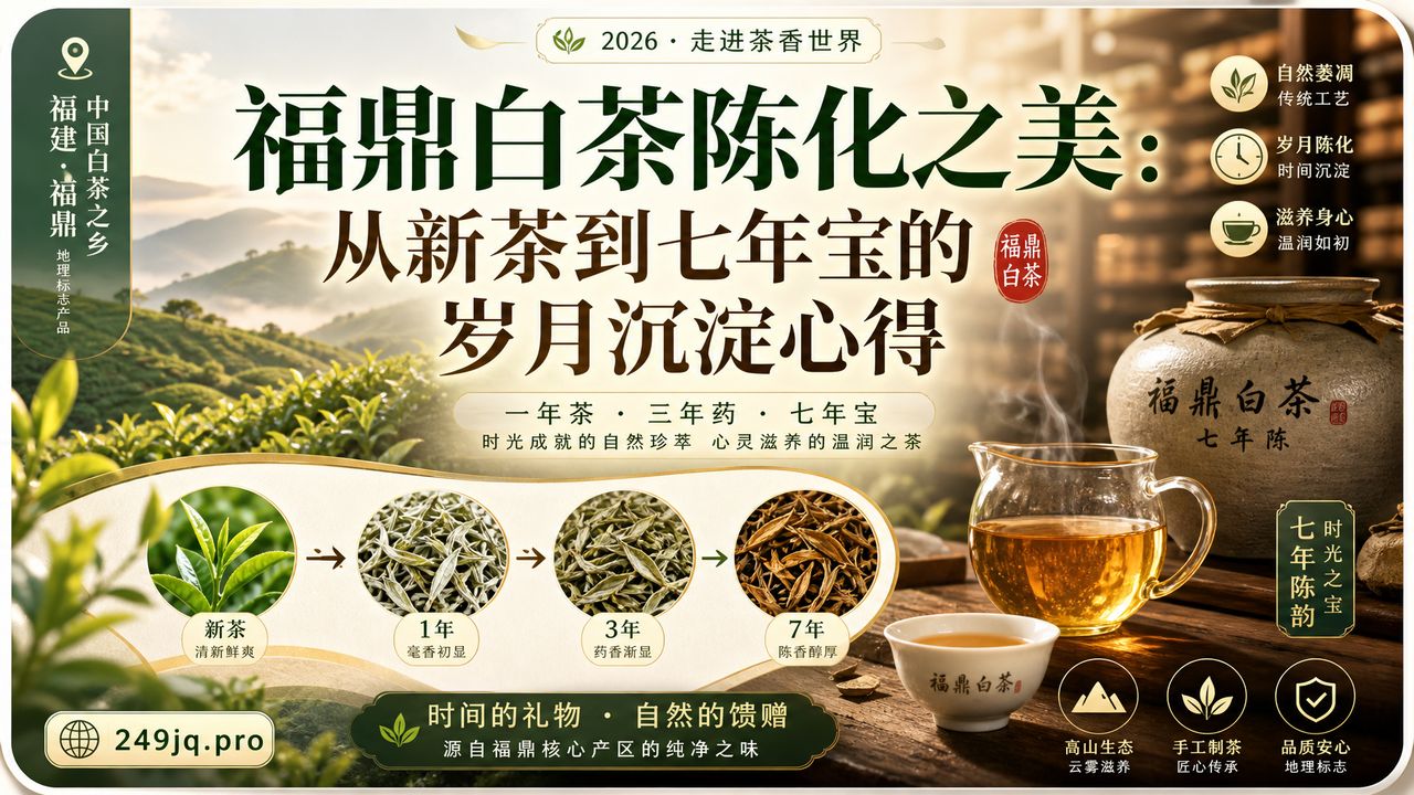 福鼎白茶陈化之美：从新茶到七年宝的岁月沉淀心得