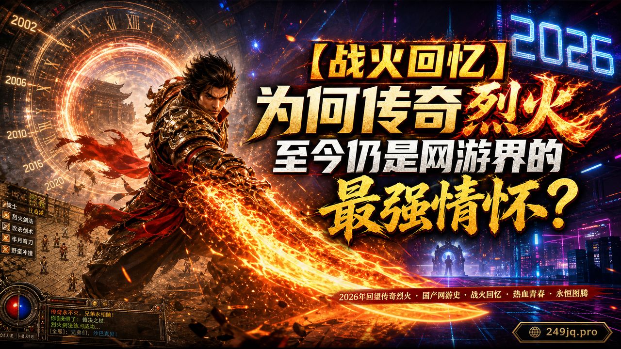 【战火回忆】为何传奇烈火至今仍是网游界的最强情怀？
