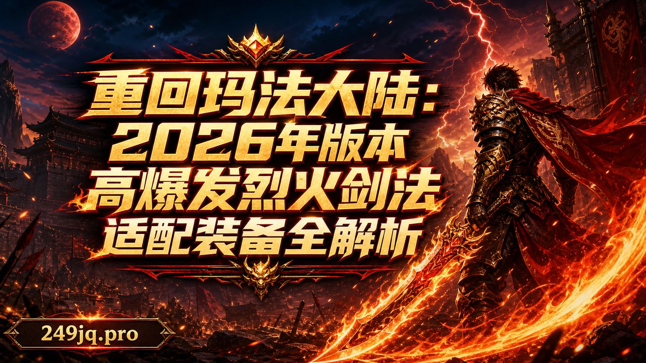 重回玛法大陆：2026年版本高爆发烈火剑法适配装备全解析