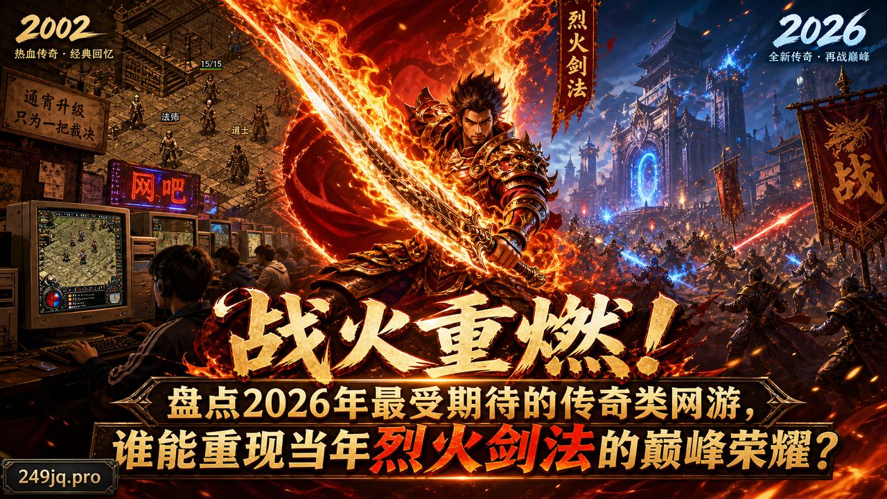 战火重燃！盘点2026年最受期待的传奇类网游，谁能重现当年烈火剑法的巅峰荣耀？