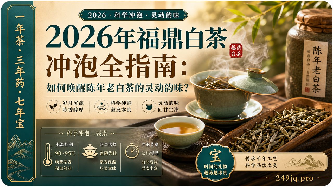 2026年福鼎白茶冲泡全指南：如何唤醒陈年老白茶的灵动韵味？