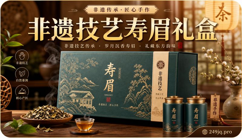 非遗技艺寿眉礼盒