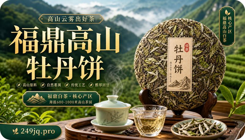 福鼎高山牡丹饼